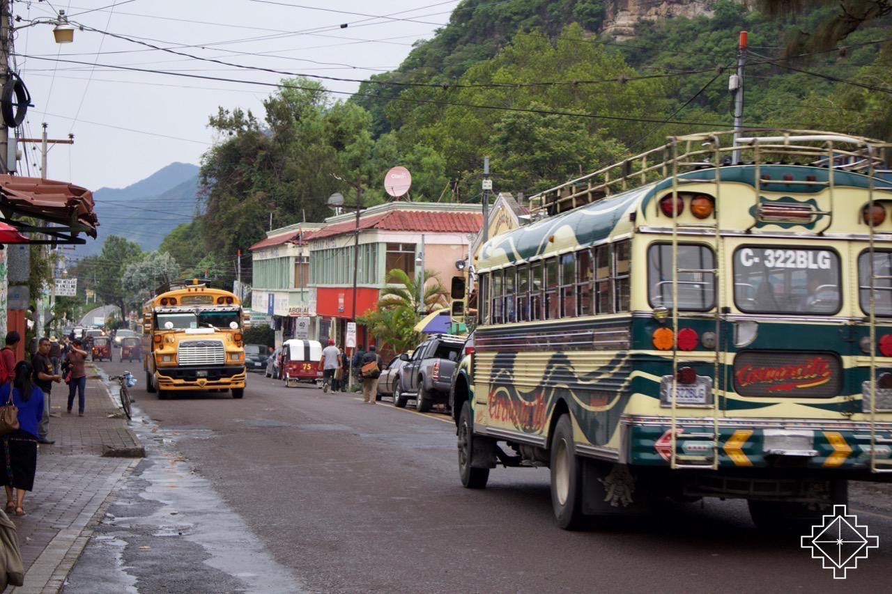 Bus hopping into Guatemala