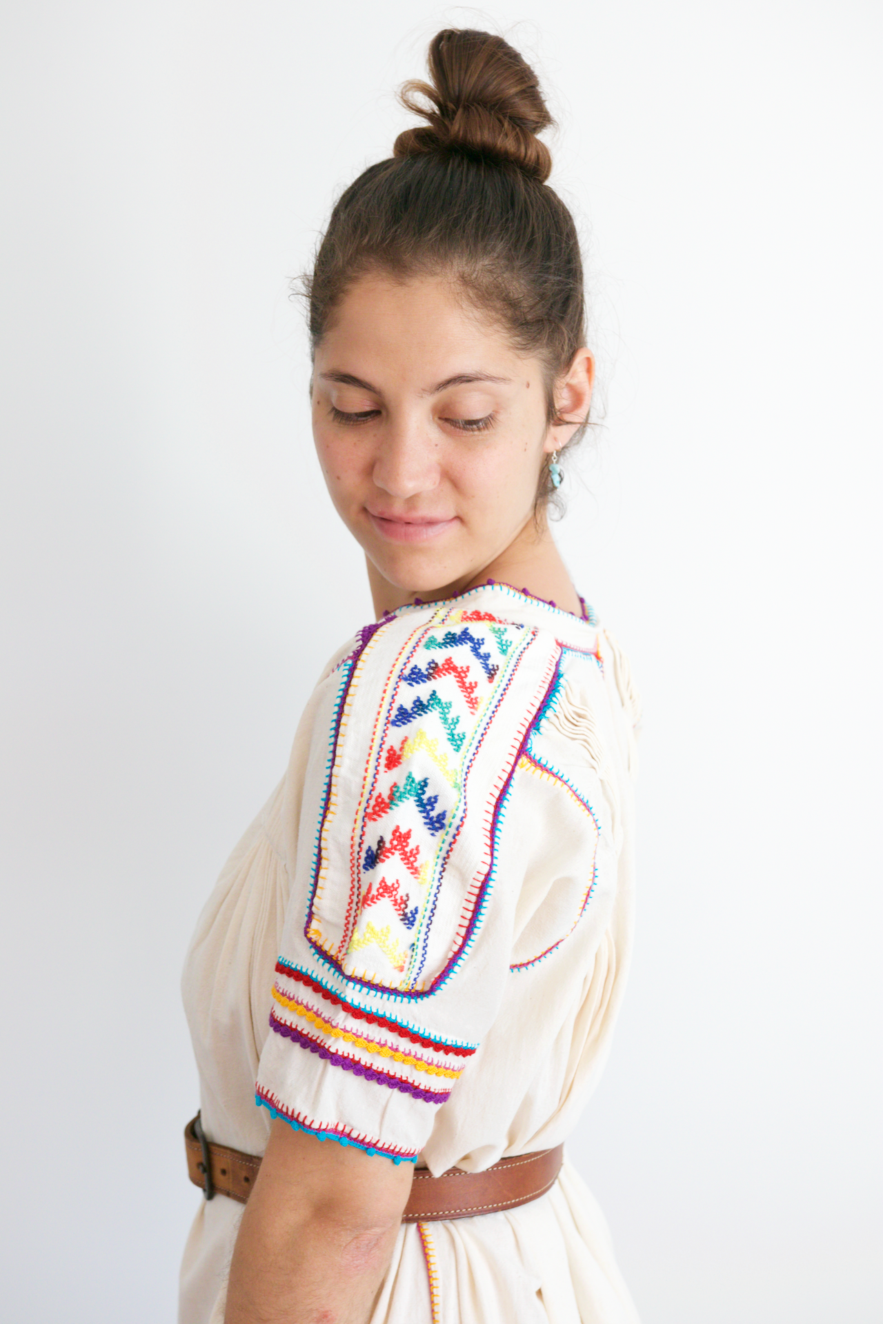 Rio Maxi Dress - Multicolour Crochet 03