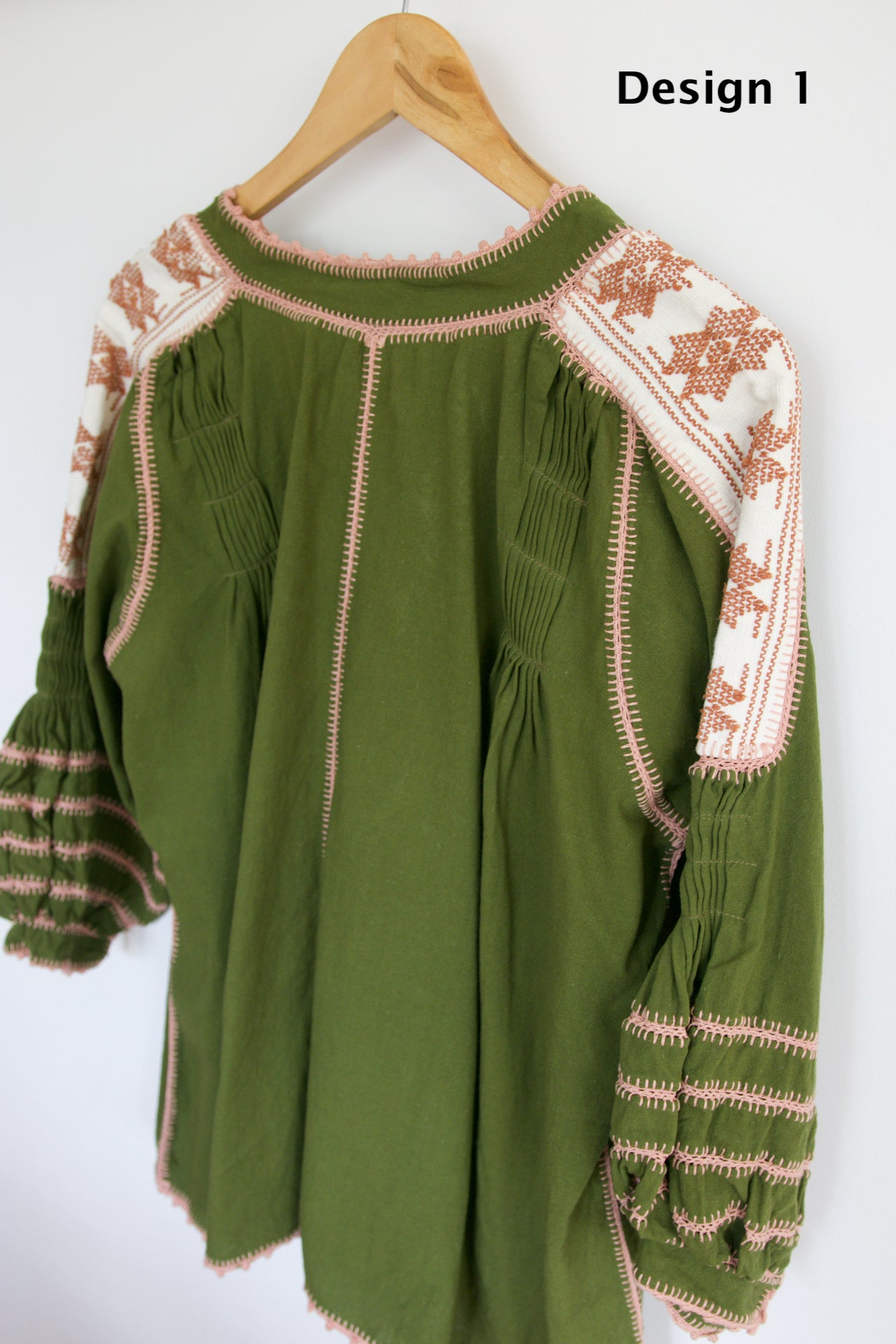 Sirena Blouse - Olive Green
