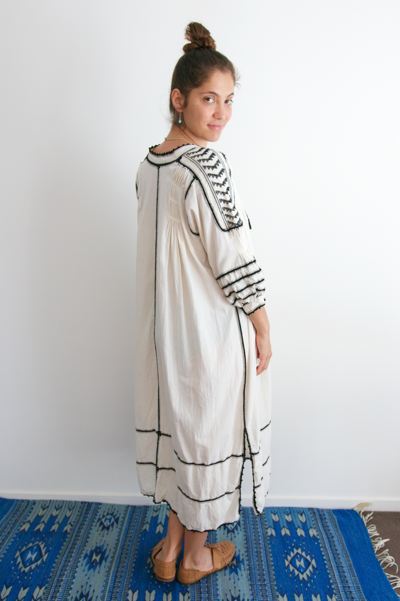 Sirena Maxi Dress - Black Crochet